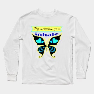 Fly around you inhale Al- Zouhri perfume Long Sleeve T-Shirt